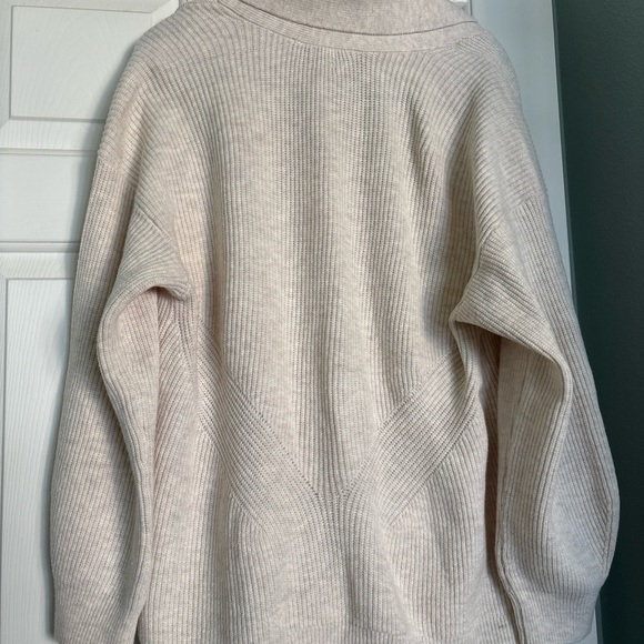 A New Day Cream Ribbed Open-Front Cardigan - Picture 2 of 7